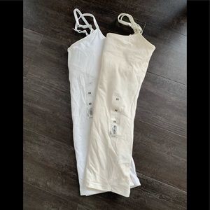 2 spaghetti tank tops